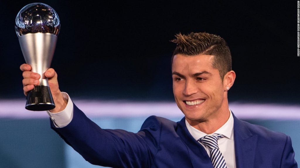 Cristiano Ronaldo bags FIFA’s Best Player Award