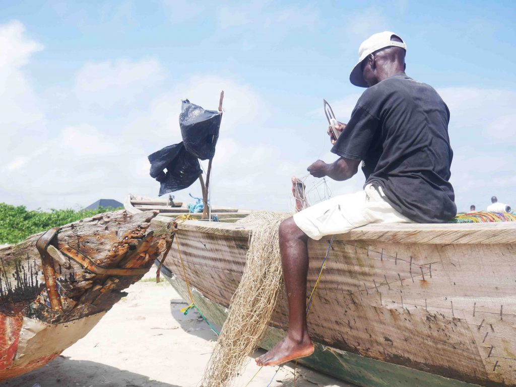 The Fisherman at Ibeno Beach
